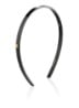 Cellulose Acetate Headband - haarband - Black/White Small