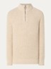 Essentials grofgebreide trui in wolblend - Beige