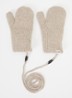 Balsath ribgebreide wanten - Beige