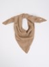 Darty fijngebreide sjaal 150 x 70 cm - Camel