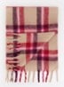 Lorianti sjaal met ruitdessin 200 x 40 cm - Paars