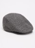 Oslo flat cap in wolblend - Grijs