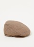 Oslo flat cap in wolblend - Bruin