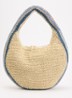 Saunteer handtas van stro - Beige