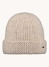 Shae fijngebreide muts met ingebreid patroon - Beige