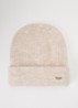 Shea muts met logo - Creme