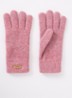 Witzia fijngebreide handschoenen  - Koraalroze