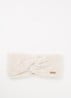 Witzia oorwarmers met strikdetail - Creme