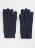 Wyoni fijngebreide handschoenen  - Donkerblauw