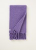 Yuta sjaal in alpaca wolblend 200 x 30 cm - Violet