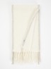 Yuta sjaal in alpaca wolblend 210 x 26 cm - Gebroken wit