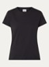 Covi T-shirt met ronde hals - Zwart
