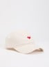 Dacor pet met logoborduring - Gebroken wit