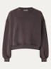 Fancy sweater met ballonmouw - Taupe