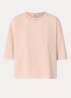 Fiores T-shirt met ronde hals - Roze