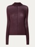 Flawy trui met col - Aubergine