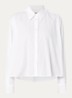 Java blouse met logo - Wit