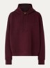 Tood62 hoodie met logo - Bordeauxrood