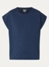 Vice T-shirt met boothals - Rood