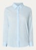 Blouse met kraag - Blauwgrijs