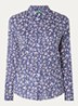 Blouse met print - Kobaltblauw