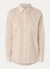 Blouse met print - Khaki