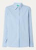 Blouse met streepprint - Donkerblauw