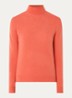 Fijngebreide coltrui van merino wol - Oranje