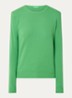 Fijngebreide pullover van merino wol - Neongroen