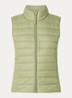 Gewatteerde bodywarmer met waterafstotende coating - Lichtgroen