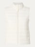 Gewatteerde bodywarmer met waterafstotende coating - Zand