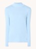 Longsleeve met col - Lichtblauw