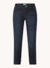 Mid waist slim fit jeans met verwassen afwerking - Jeans