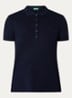 Polo met logo - Blauw