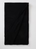 Sjaal van scheerwol 190 x 30 cm - Zwart