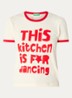 T-shirt met print - Rood