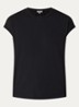 T-shirt met ronde hals - Zwart