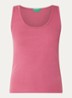 Tanktop met stretch - Donkerroze