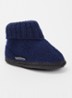 Cozy pantoffel van wol - Donkerblauw