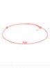 Armband met bedel - Fuchsia