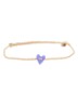 Armband met bedel - Paars