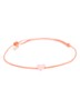 Armband met bedel - Lichtroze