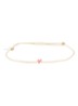 Armband met bedel - Beige