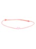 Heart Rope S armband met bedel - Roze
