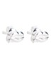 Lips oorknopjes - Zilver