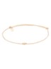 Mini Butterfly armband met bedel - Beige
