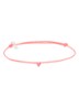 Mini Heart S armband met bedel - Fuchsia