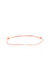 Mini Heart S armband met bedel - Koraalroze
