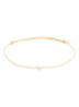Mini Smile Rope armband met bedel - Beige