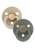 Colour fopspeen in 2-pack - Olijfgroen